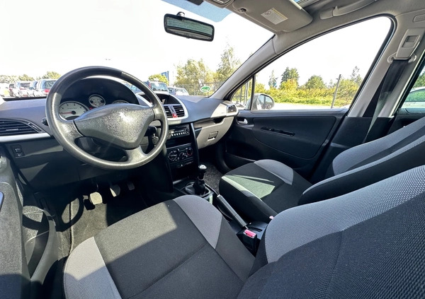 Peugeot 207 cena 14500 przebieg: 119879, rok produkcji 2009 z Olsztynek małe 191